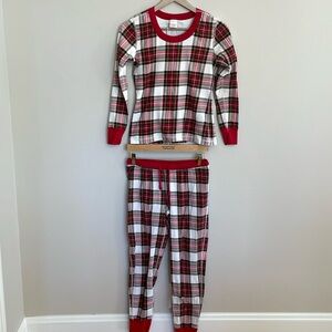 Hanna Anderson  women’s red plaid pajamas S